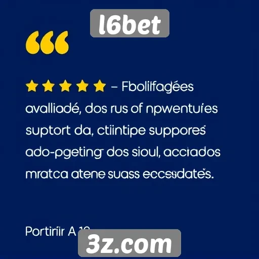 suporte ao cliente do l6bet avaliado por usuários